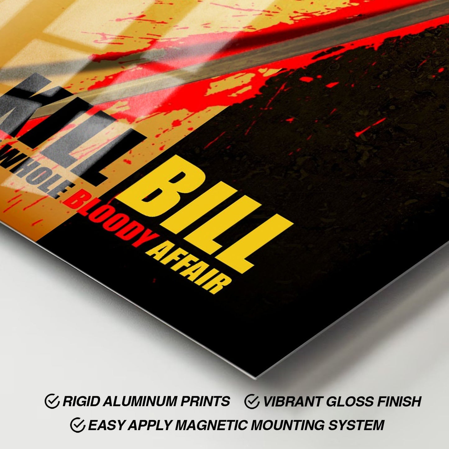 Flex Designs Metal Poster Kill Bill The Whole Bloody Affair Alternate 11 x 17" Home Goods - Movie 2011 Movie Metal Poster