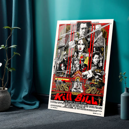 Flex Designs Metal Poster Kill Bill The Whole Bloody Affair Key Art 24 x 36" Home Goods - Movie 2011 Movie Metal Poster