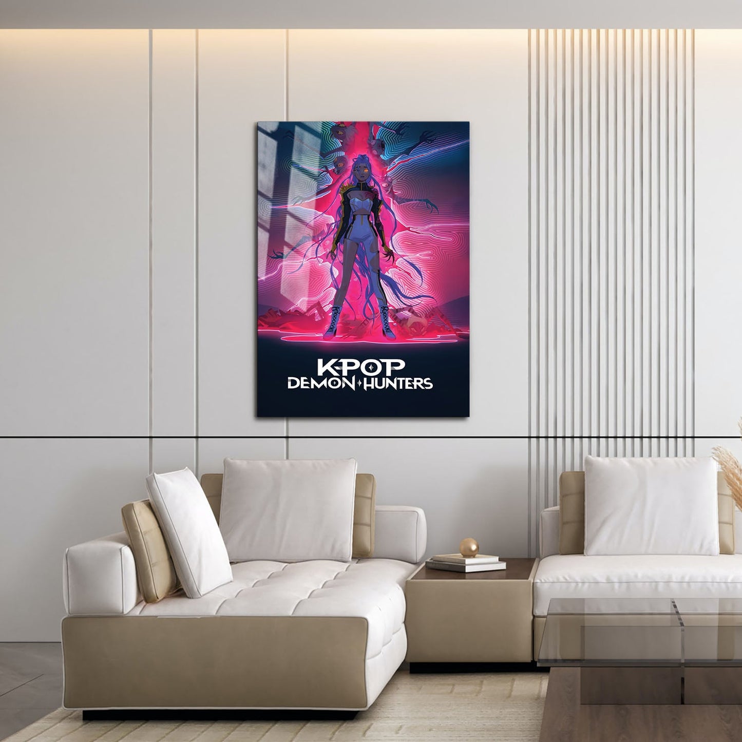 Flex Designs Metal Poster KPop Demon Hunters Alternate 16 x 24" Home Goods - Movie 2025 Movie Metal Poster