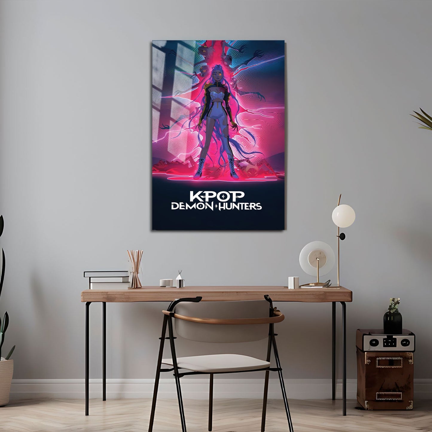 Flex Designs Metal Poster KPop Demon Hunters Alternate 5 x 7" Home Goods - Movie 2025 Movie Metal Poster