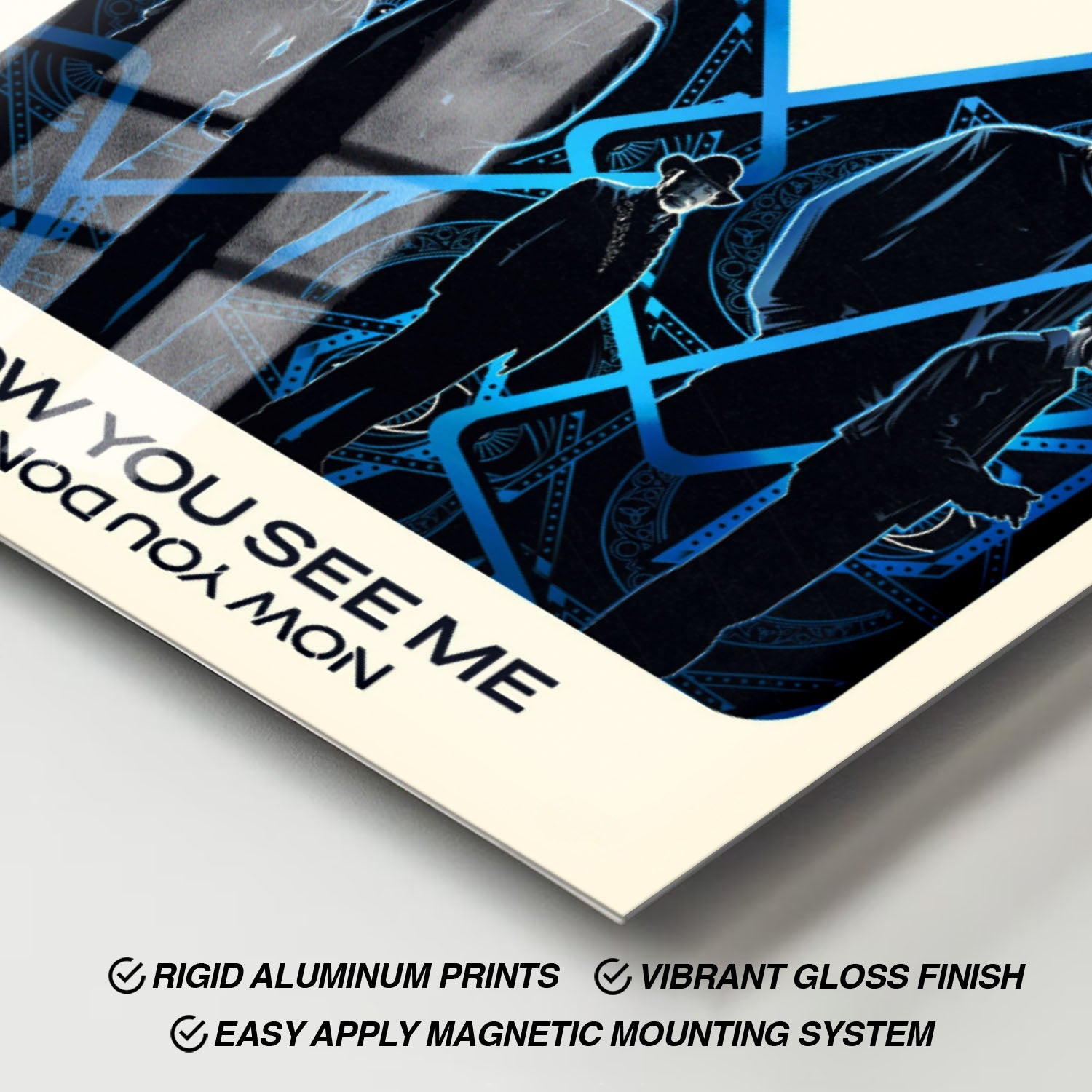 Flex Designs Metal Poster Now You See Me Now You Don't Theatrical 11 x 17" Home Goods - Movie 2025 Movie Metal Poster