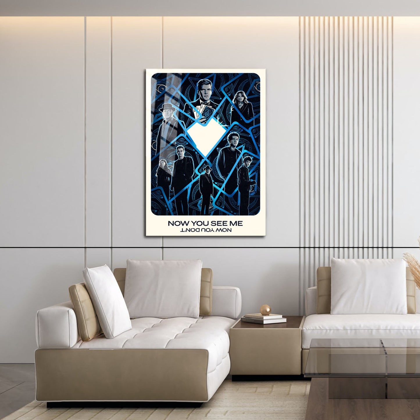 Flex Designs Metal Poster Now You See Me Now You Don't Theatrical 16 x 24" Home Goods - Movie 2025 Movie Metal Poster