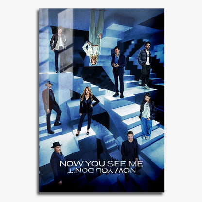 Flex Designs Metal Poster Now You See Me Now You Don't 11 x 17" Home Goods - Movie 2025 Movie Metal Poster