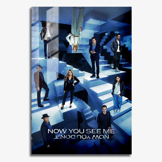 Flex Designs Metal Poster Now You See Me Now You Don't 11 x 17" Home Goods - Movie 2025 Movie Metal Poster