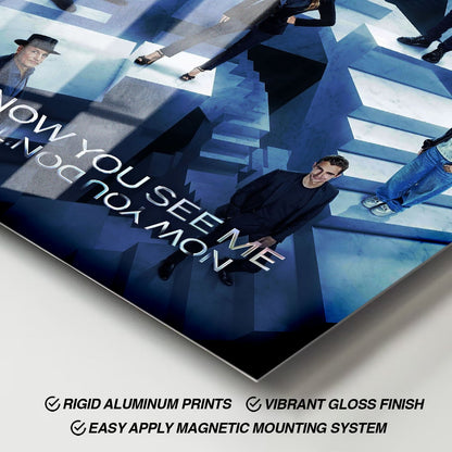 Flex Designs Metal Poster Now You See Me Now You Don't 11 x 17" Home Goods - Movie 2025 Movie Metal Poster