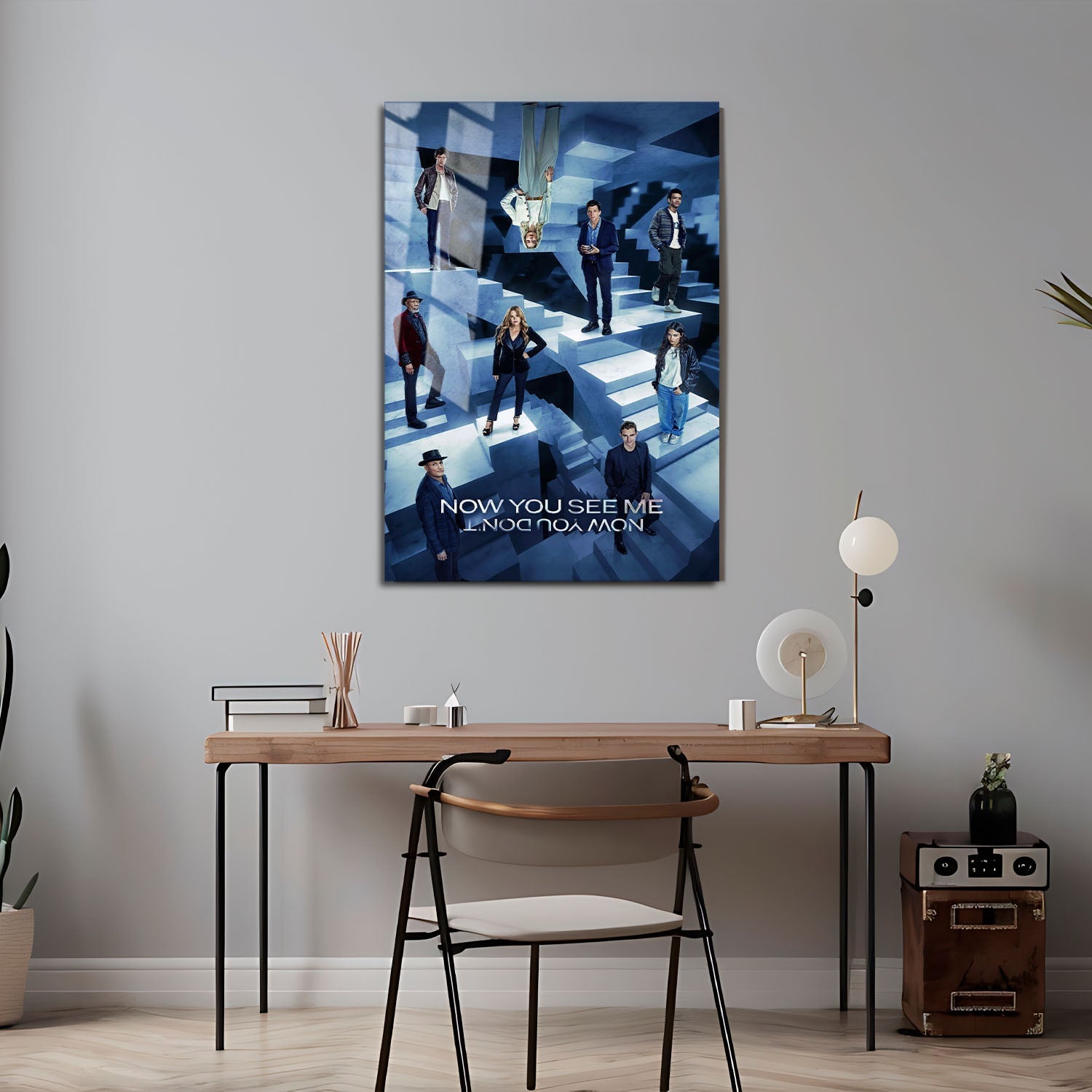 Flex Designs Metal Poster Now You See Me Now You Don't 5 x 7" Home Goods - Movie 2025 Movie Metal Poster