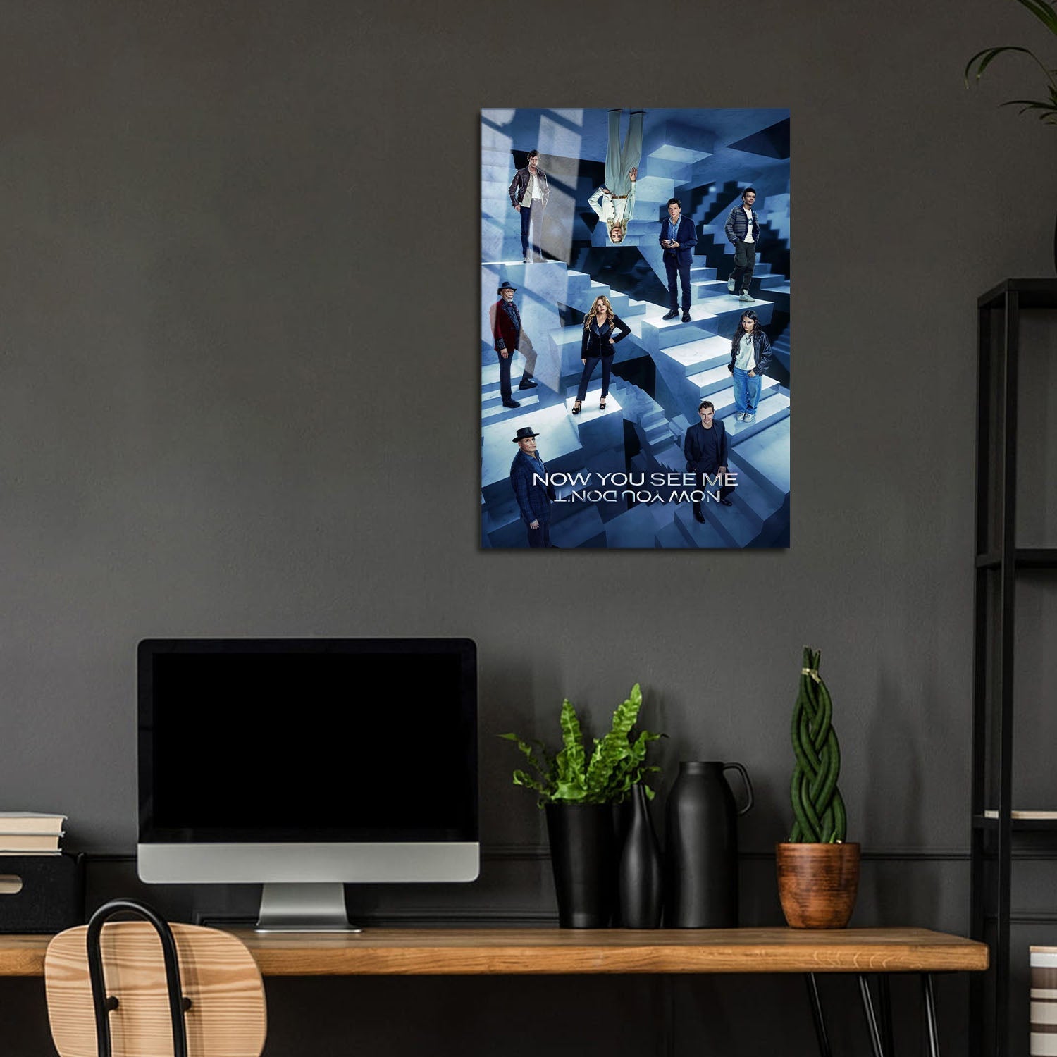 Flex Designs Metal Poster Now You See Me Now You Don't 24 x 36" Home Goods - Movie 2025 Movie Metal Poster