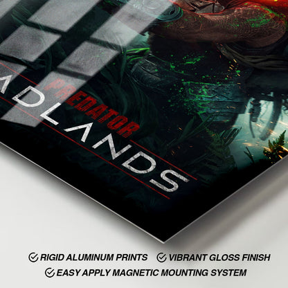 Flex Designs Metal Poster Predator Badlands Alternate 11 x 17" Home Goods - Movie 2025 Movie Metal Poster