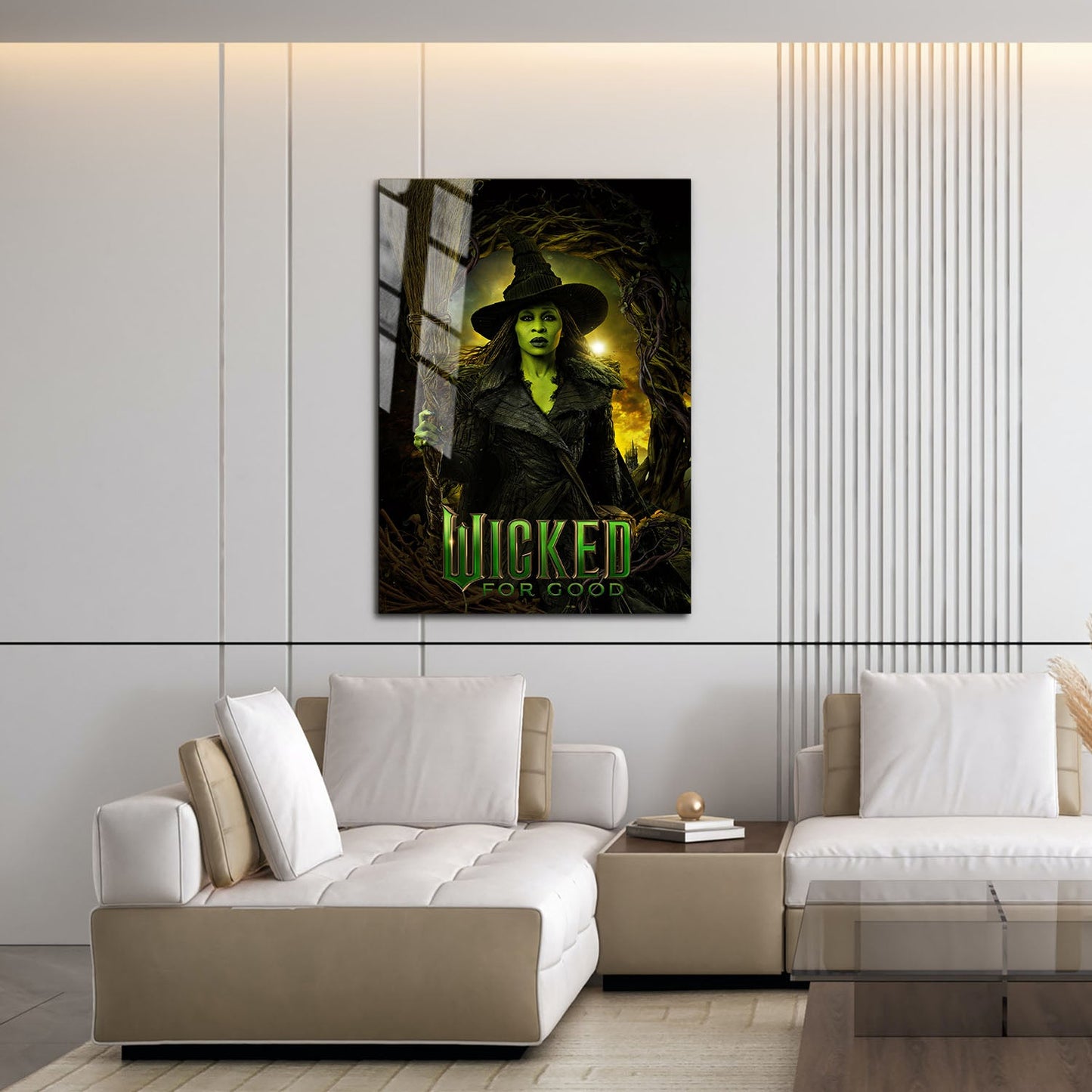 Flex Designs Metal Poster Wicked For Good Elphaba 16 x 24" Home Goods - Movie 2025 Movie Metal Poster