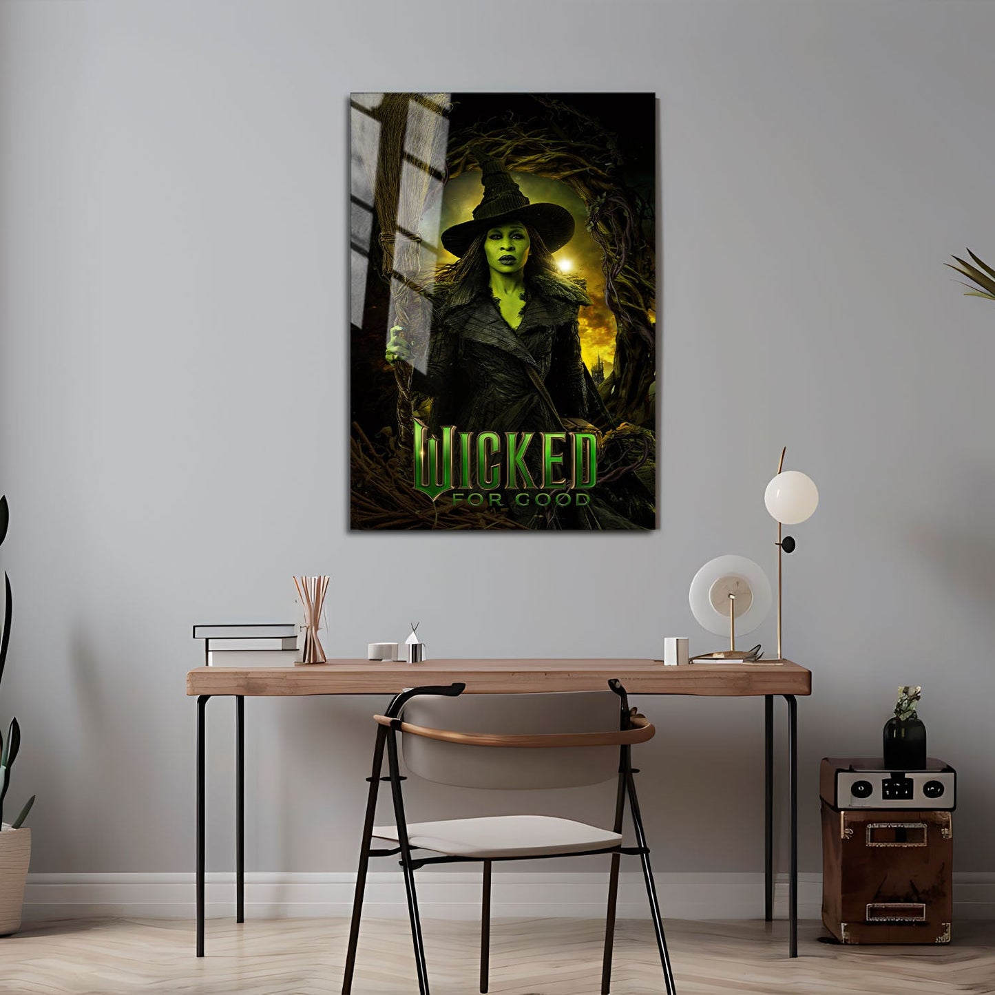 Flex Designs Metal Poster Wicked For Good Elphaba 5 x 7" Home Goods - Movie 2025 Movie Metal Poster