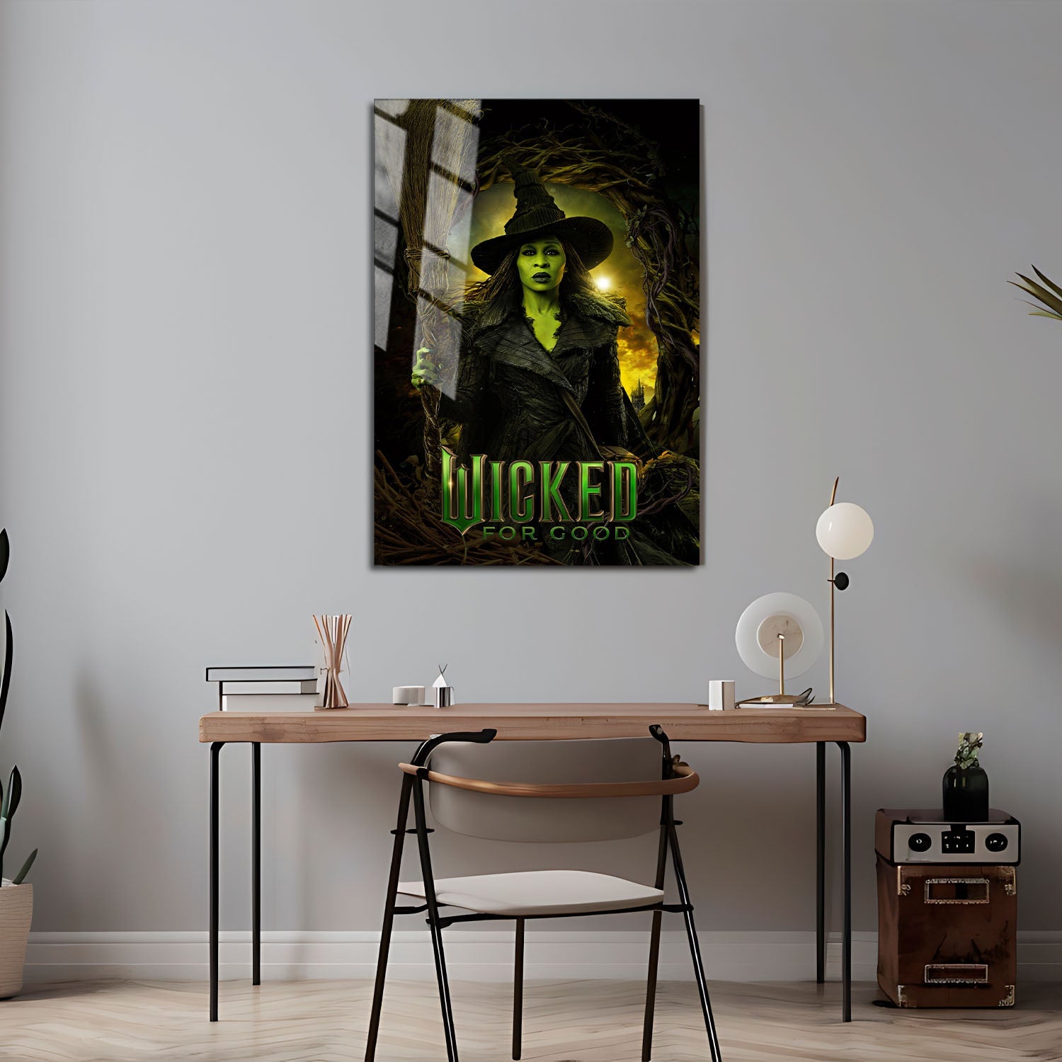 Flex Designs Metal Poster Wicked For Good Elphaba 5 x 7" Home Goods - Movie 2025 Movie Metal Poster