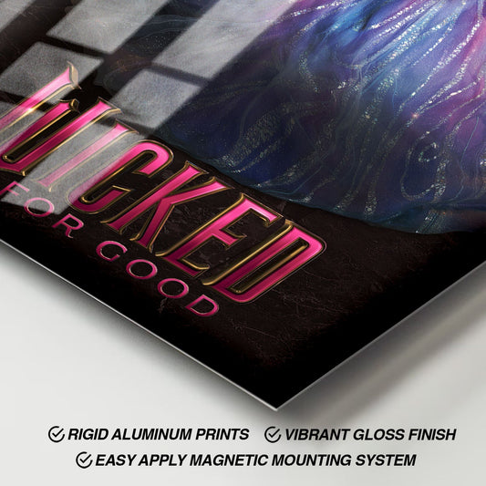 Flex Designs Metal Poster Wicked For Good Glinda 11 x 17" Home Goods - Movie 2025 Movie Metal Poster