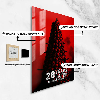 Flex Designs Metal Poster 28 Years Later The Bone Temple Theatrical 16 x 24" Home Goods - Movie 2026 Movie Metal Poster