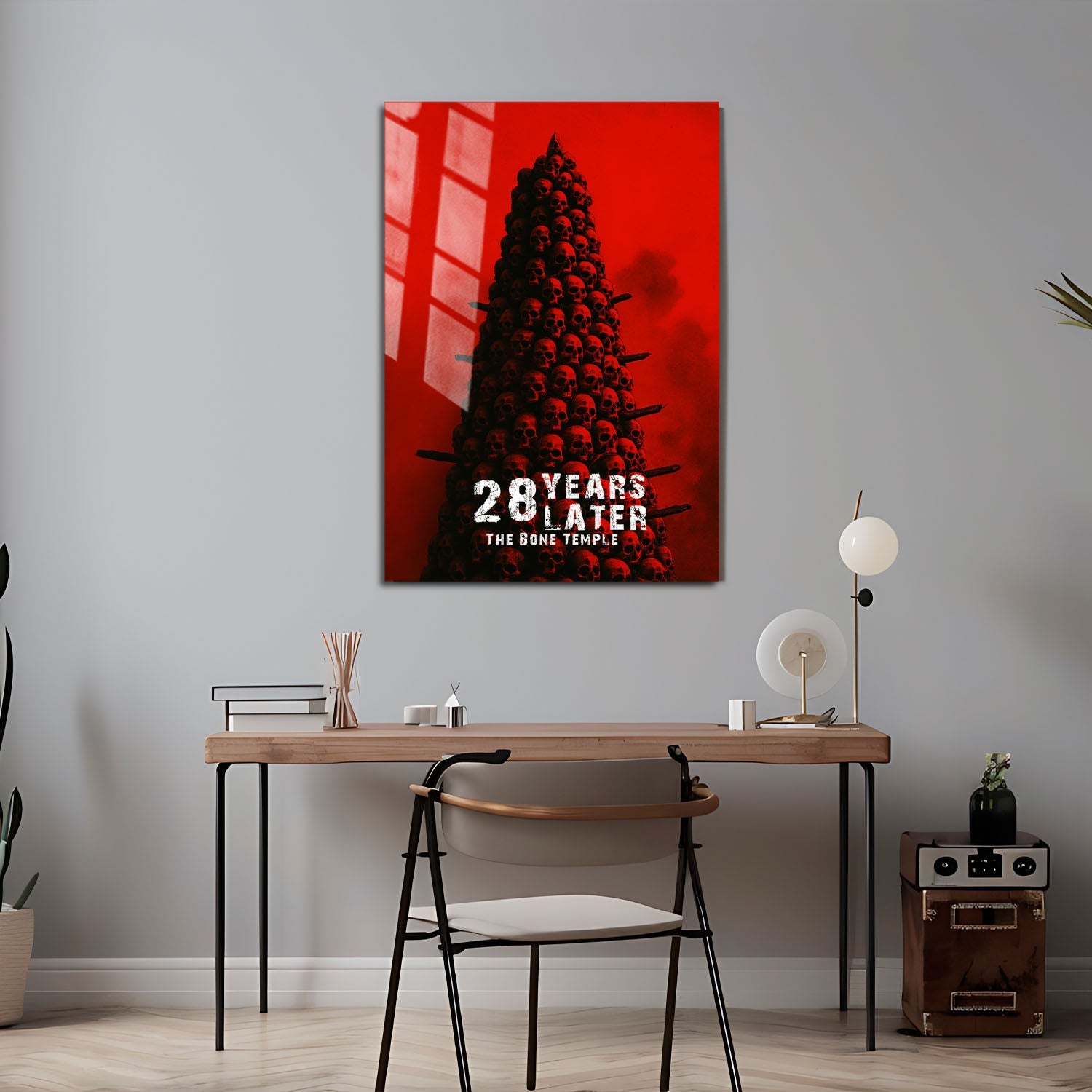 Flex Designs Metal Poster 28 Years Later The Bone Temple Theatrical 5 x 7" Home Goods - Movie 2026 Movie Metal Poster