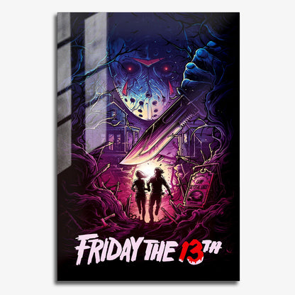 Flex Designs Metal Poster A Nightmare on Elm Street Sketch 11 x 17" Home Goods - Movie 1984 Movie Metal Poster