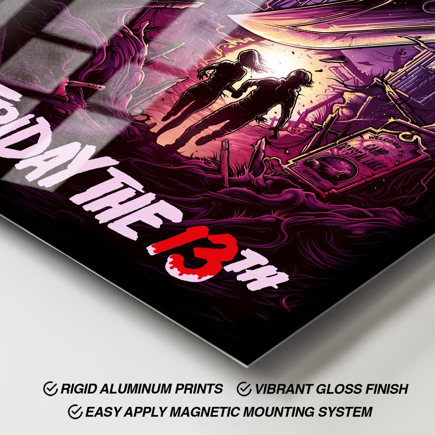 Flex Designs Metal Poster A Nightmare on Elm Street Sketch 11 x 17" Home Goods - Movie 1984 Movie Metal Poster