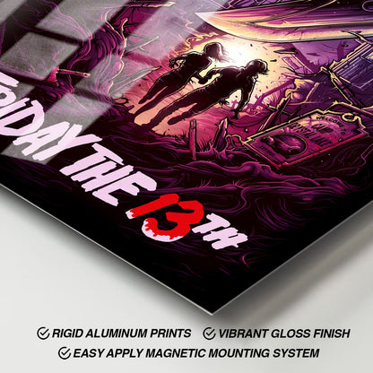 Flex Designs Metal Poster A Nightmare on Elm Street Sketch 11 x 17" Home Goods - Movie 1984 Movie Metal Poster