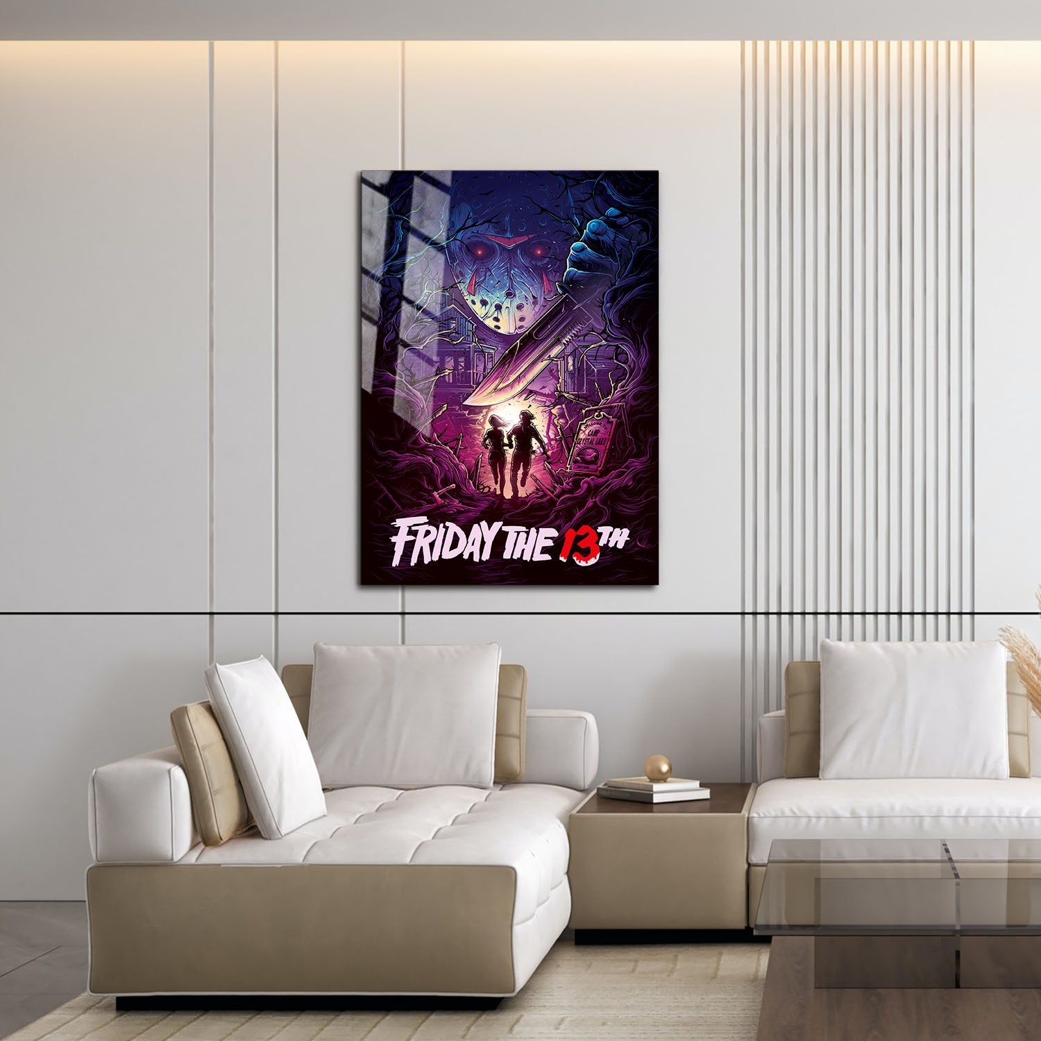 Flex Designs Metal Poster A Nightmare on Elm Street Sketch 16 x 24" Home Goods - Movie 1984 Movie Metal Poster