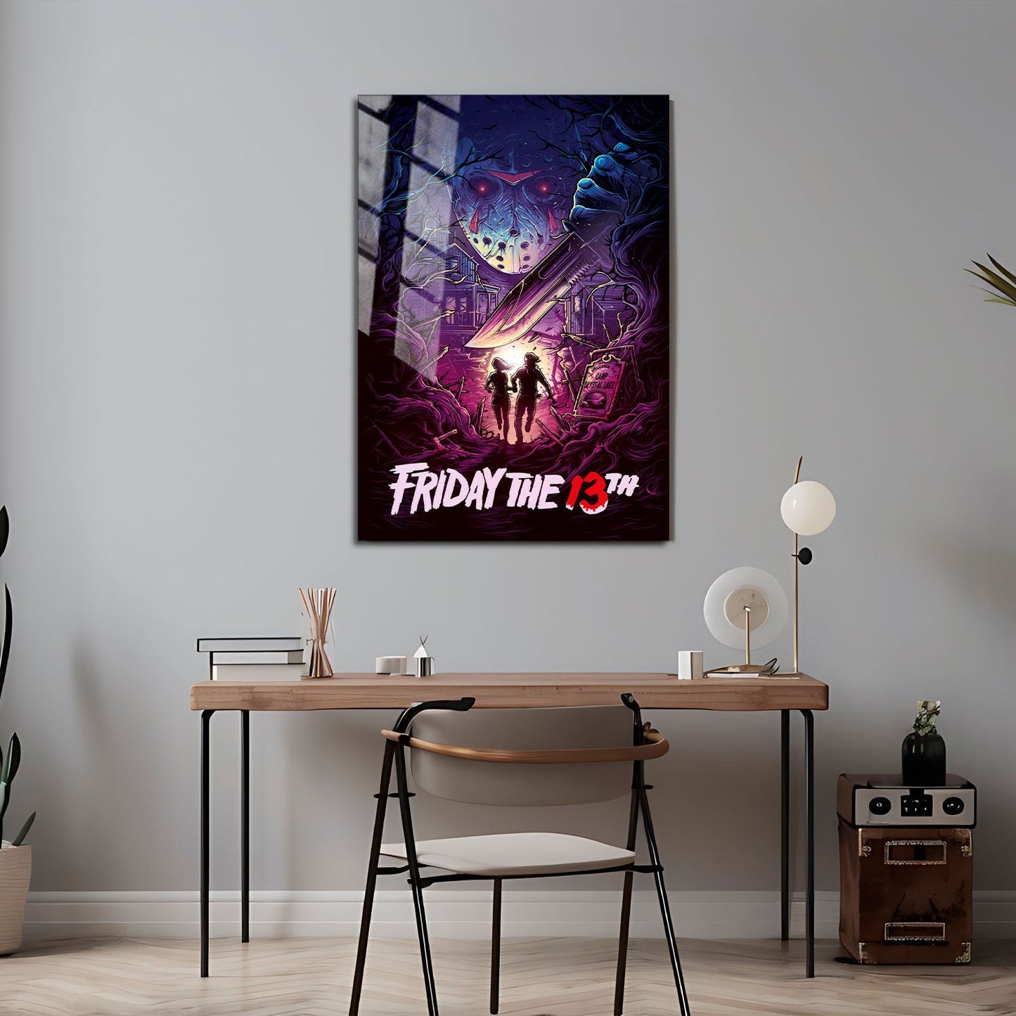 Flex Designs Metal Poster A Nightmare on Elm Street Sketch 5 x 7" Home Goods - Movie 1984 Movie Metal Poster