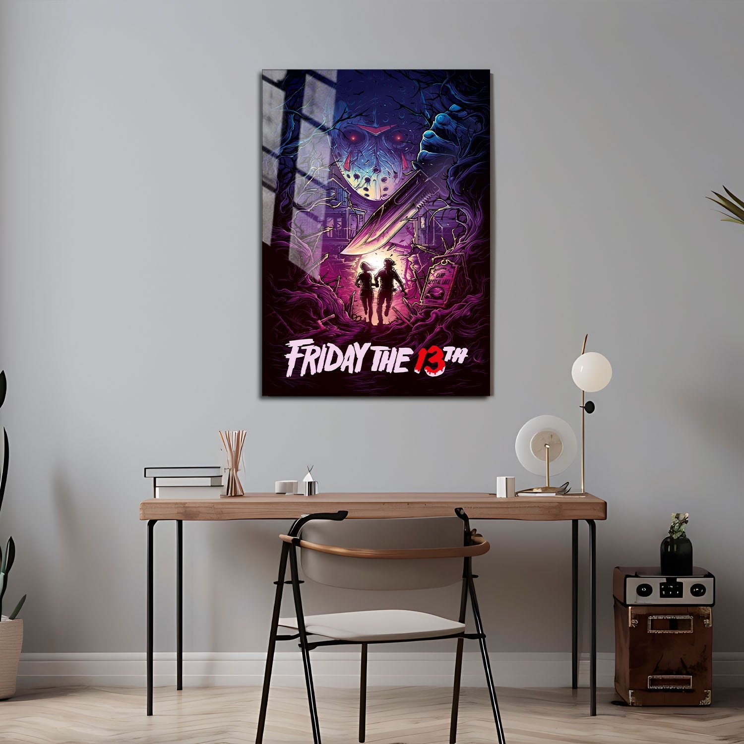 Flex Designs Metal Poster A Nightmare on Elm Street Sketch 5 x 7" Home Goods - Movie 1984 Movie Metal Poster
