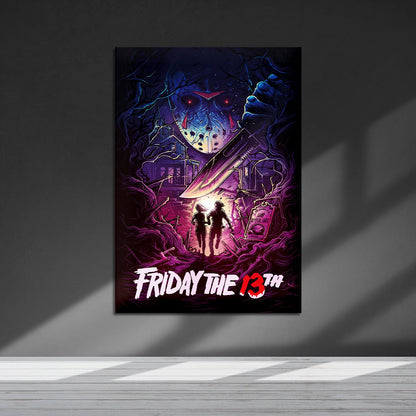 Flex Designs Metal Poster A Nightmare on Elm Street Sketch 5 x 7" Home Goods - Movie 1984 Movie Metal Poster