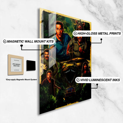 Flex Designs Metal Poster Anaconda 16 x 24" Home Goods - Movie 2025 Movie Metal Poster