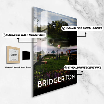 Flex Designs Metal Poster Bridgerton Cover 16 x 24" Home Goods - TV Show 2020 TV Show Metal Poster
