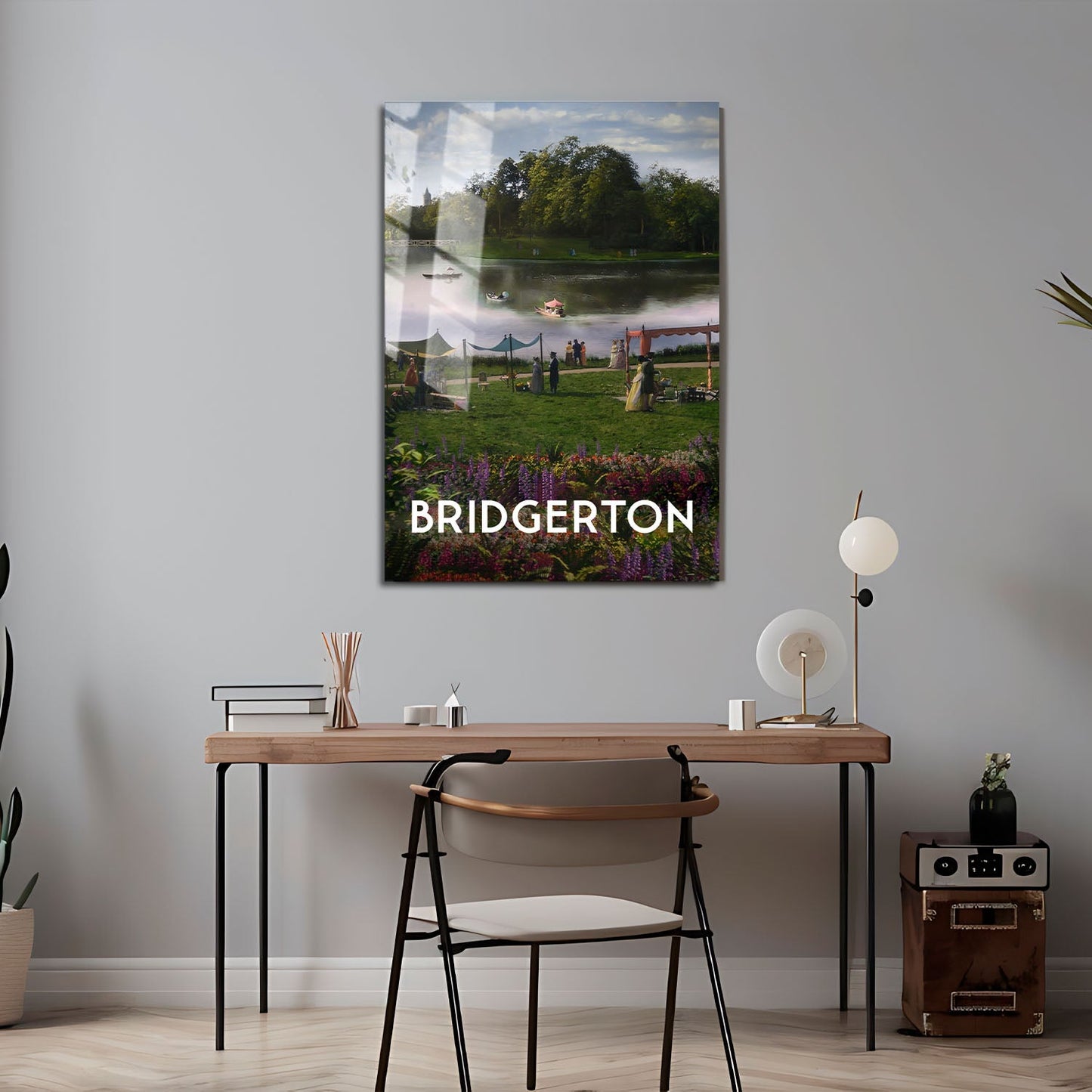 Flex Designs Metal Poster Bridgerton Cover 5 x 7" Home Goods - TV Show 2020 TV Show Metal Poster