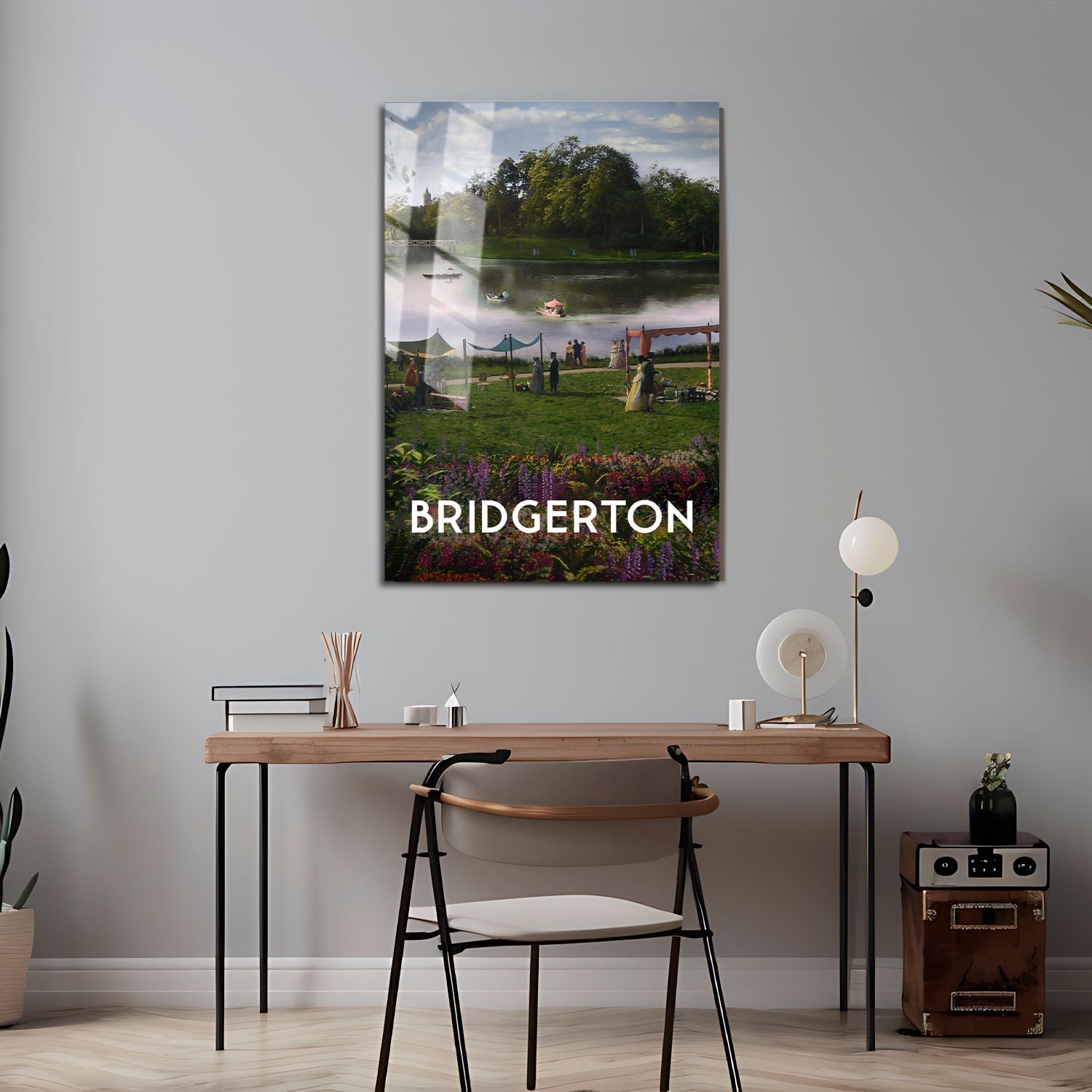 Flex Designs Metal Poster Bridgerton Cover 5 x 7" Home Goods - TV Show 2020 TV Show Metal Poster