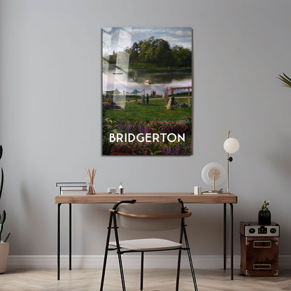 Flex Designs Metal Poster Bridgerton Cover 5 x 7" Home Goods - TV Show 2020 TV Show Metal Poster