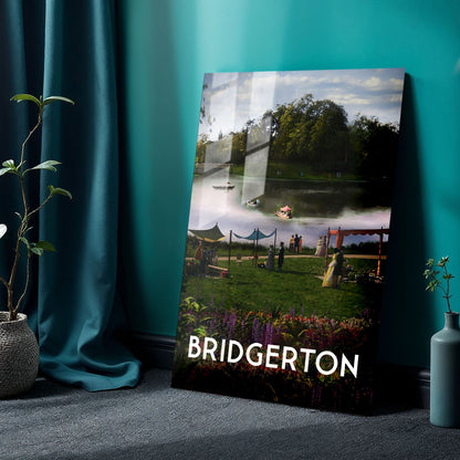 Flex Designs Metal Poster Bridgerton Cover 24 x 36" Home Goods - TV Show 2020 TV Show Metal Poster