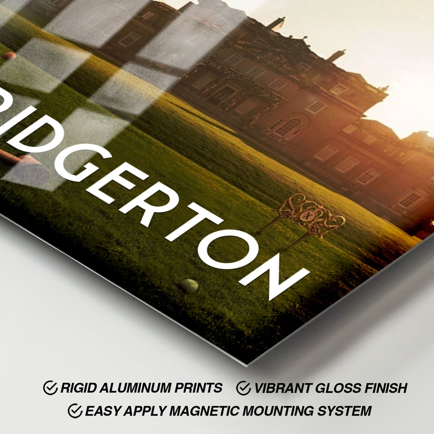 Flex Designs Metal Poster Bridgerton Theatrical 11 x 17" Home Goods - TV Show 2020 TV Show Metal Poster