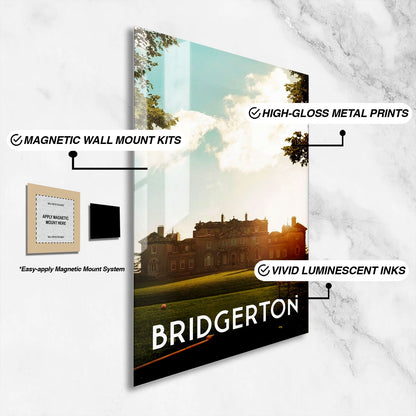 Flex Designs Metal Poster Bridgerton Theatrical 16 x 24" Home Goods - TV Show 2020 TV Show Metal Poster