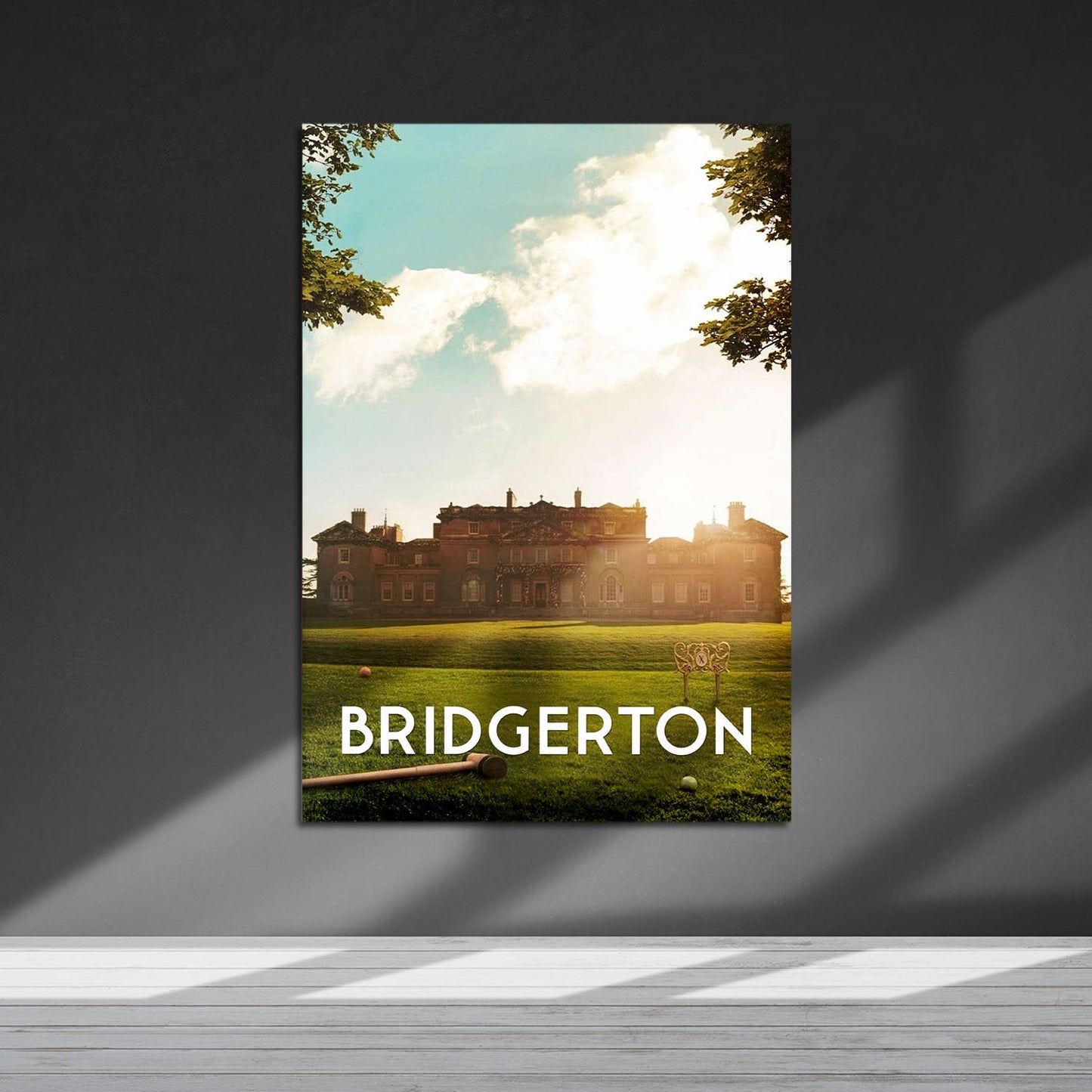Flex Designs Metal Poster Bridgerton Theatrical 5 x 7" Home Goods - TV Show 2020 TV Show Metal Poster