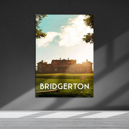 Flex Designs Metal Poster Bridgerton Theatrical 5 x 7" Home Goods - TV Show 2020 TV Show Metal Poster