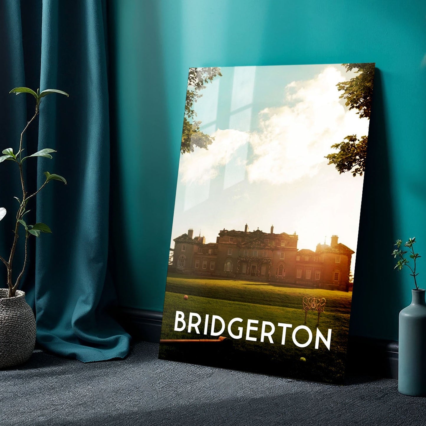 Flex Designs Metal Poster Bridgerton Theatrical 24 x 36" Home Goods - TV Show 2020 TV Show Metal Poster