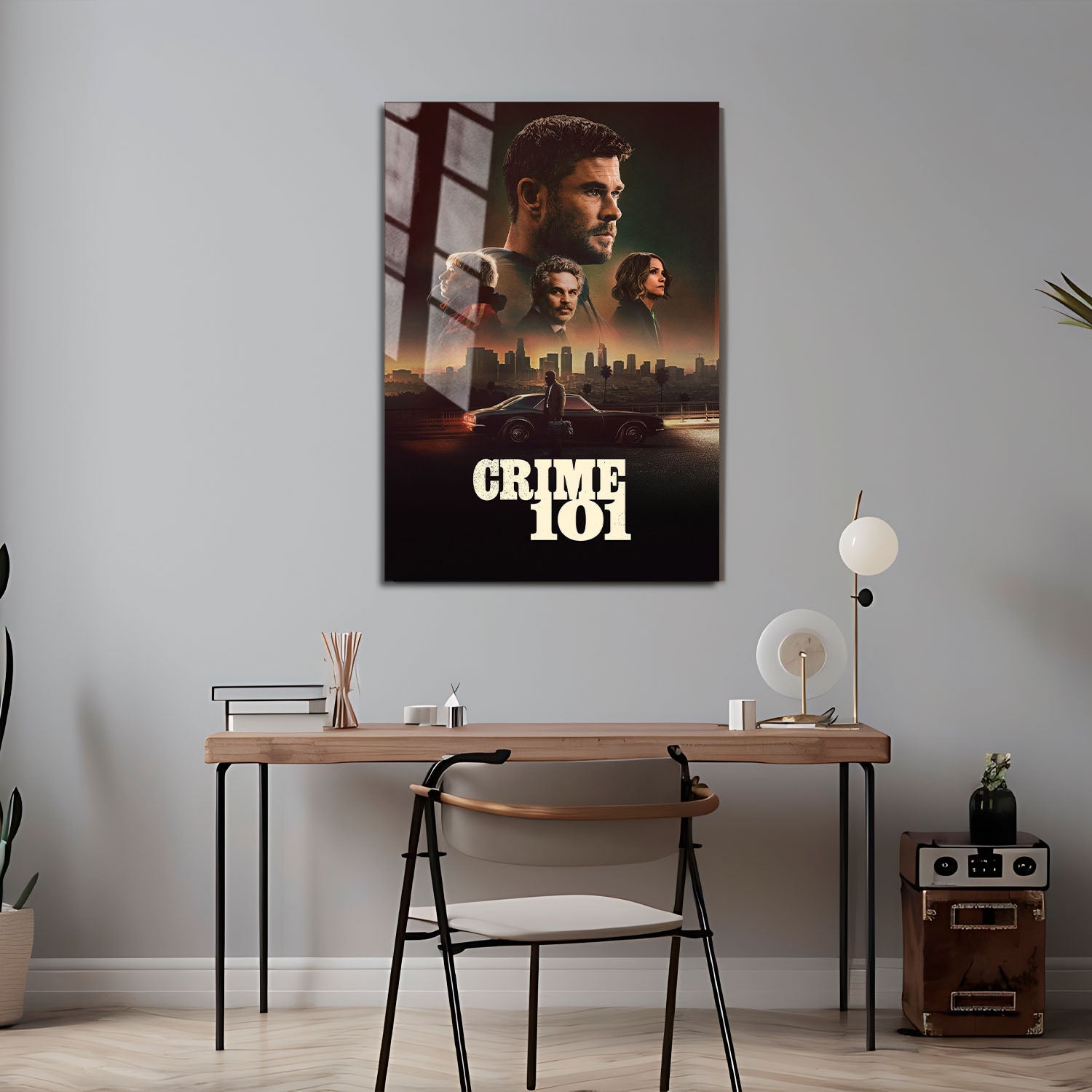 Flex Designs Metal Poster Crime 101 5 x 7" Home Goods - Movie 2026 Movie Metal Poster