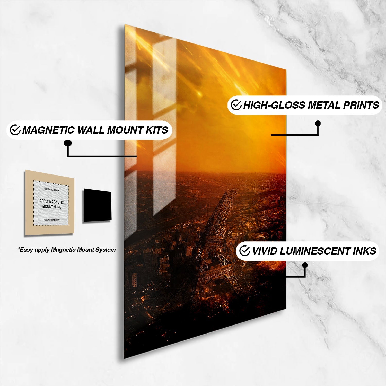 Flex Designs Metal Poster Greenland 2 Migration 16 x 24" Home Goods - Movie 2026 Movie Metal Poster