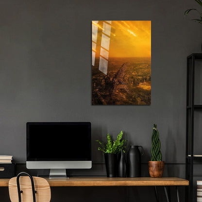 Flex Designs Metal Poster Greenland 2 Migration 24 x 36" Home Goods - Movie 2026 Movie Metal Poster
