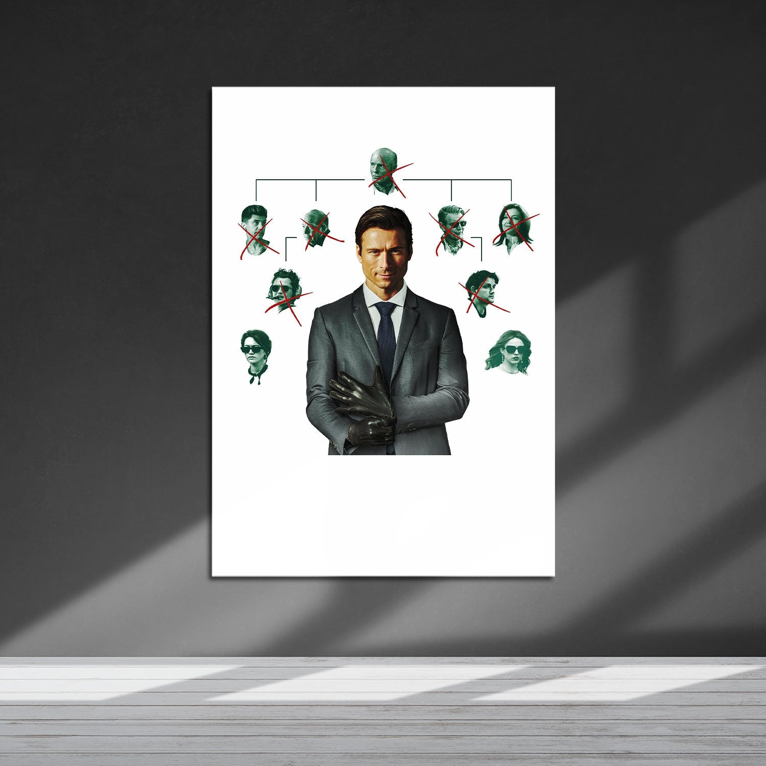 Flex Designs Metal Poster How to Make a Killing 5 x 7" Home Goods - Movie 2026 Movie Metal Poster