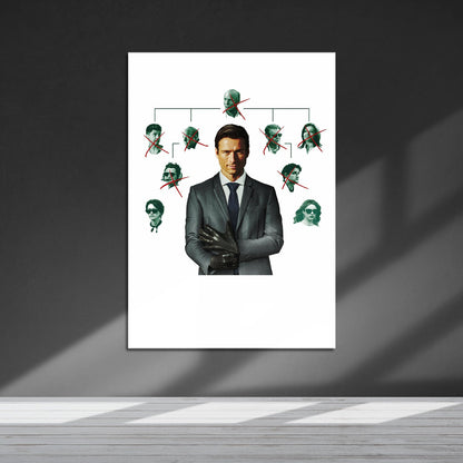 Flex Designs Metal Poster How to Make a Killing 5 x 7" Home Goods - Movie 2026 Movie Metal Poster