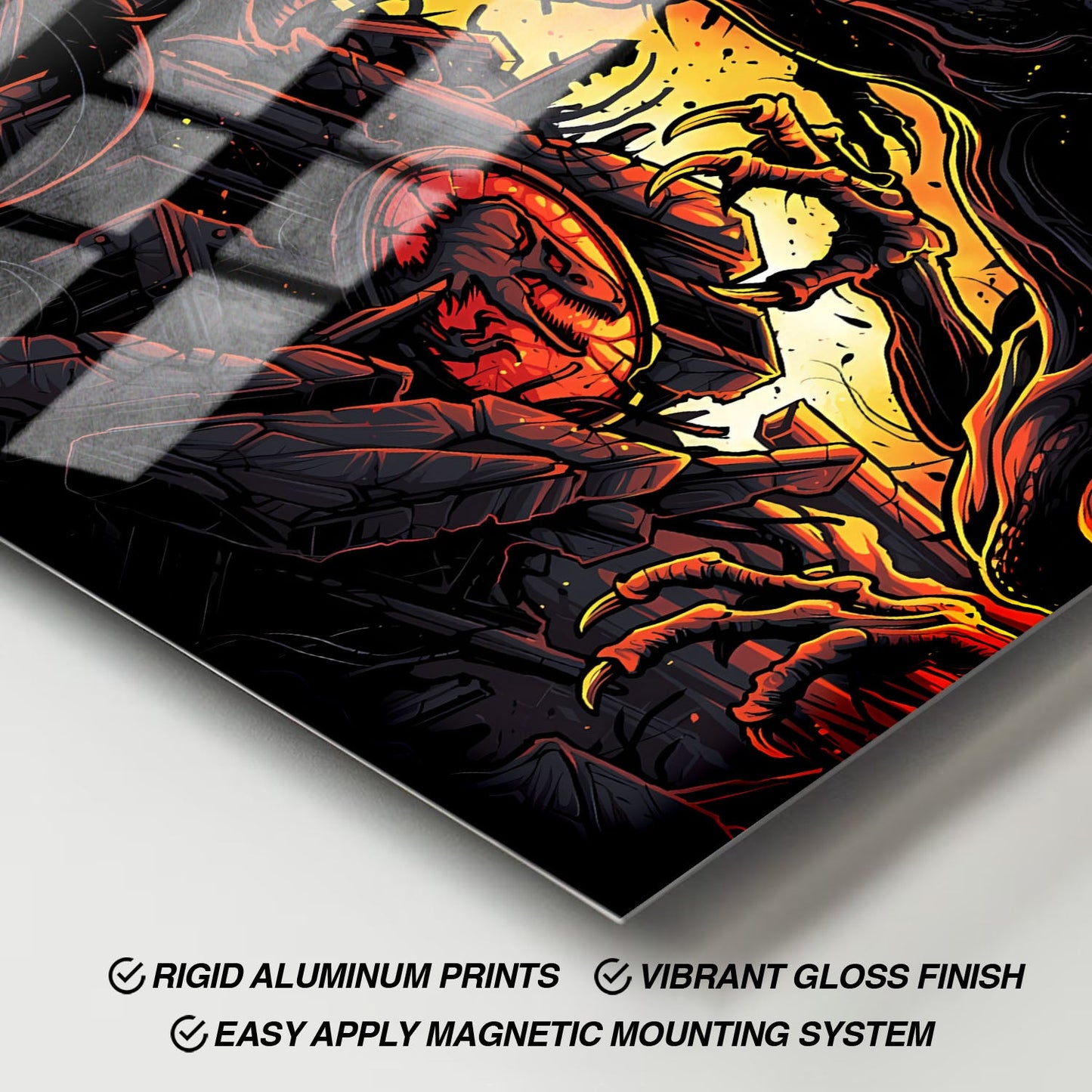 Flex Designs Metal Poster Jurassic Park The Lost World Sketch 11 x 17" Home Goods - Movie 1997 Movie Metal Poster