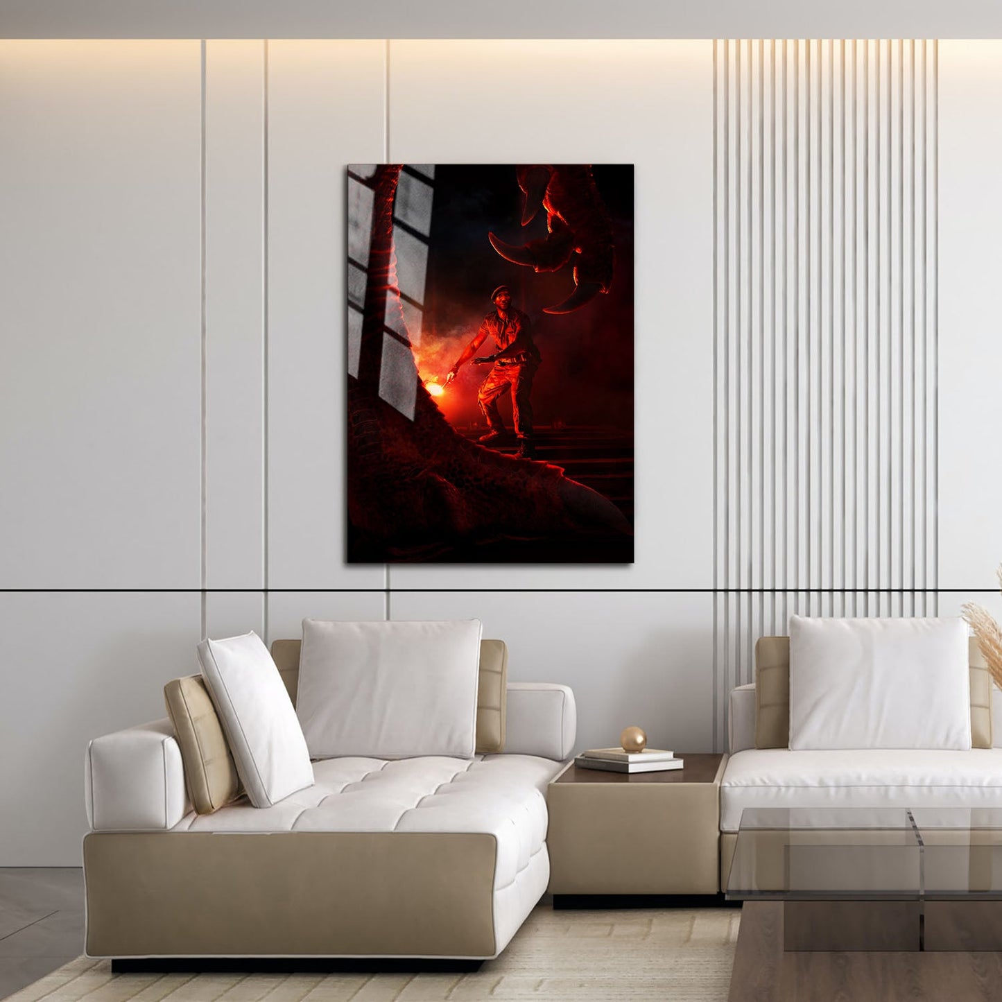 Flex Designs Metal Poster Jurassic World Rebirth Sketch 16 x 24" Home Goods - Movie 2025 Movie Metal Poster