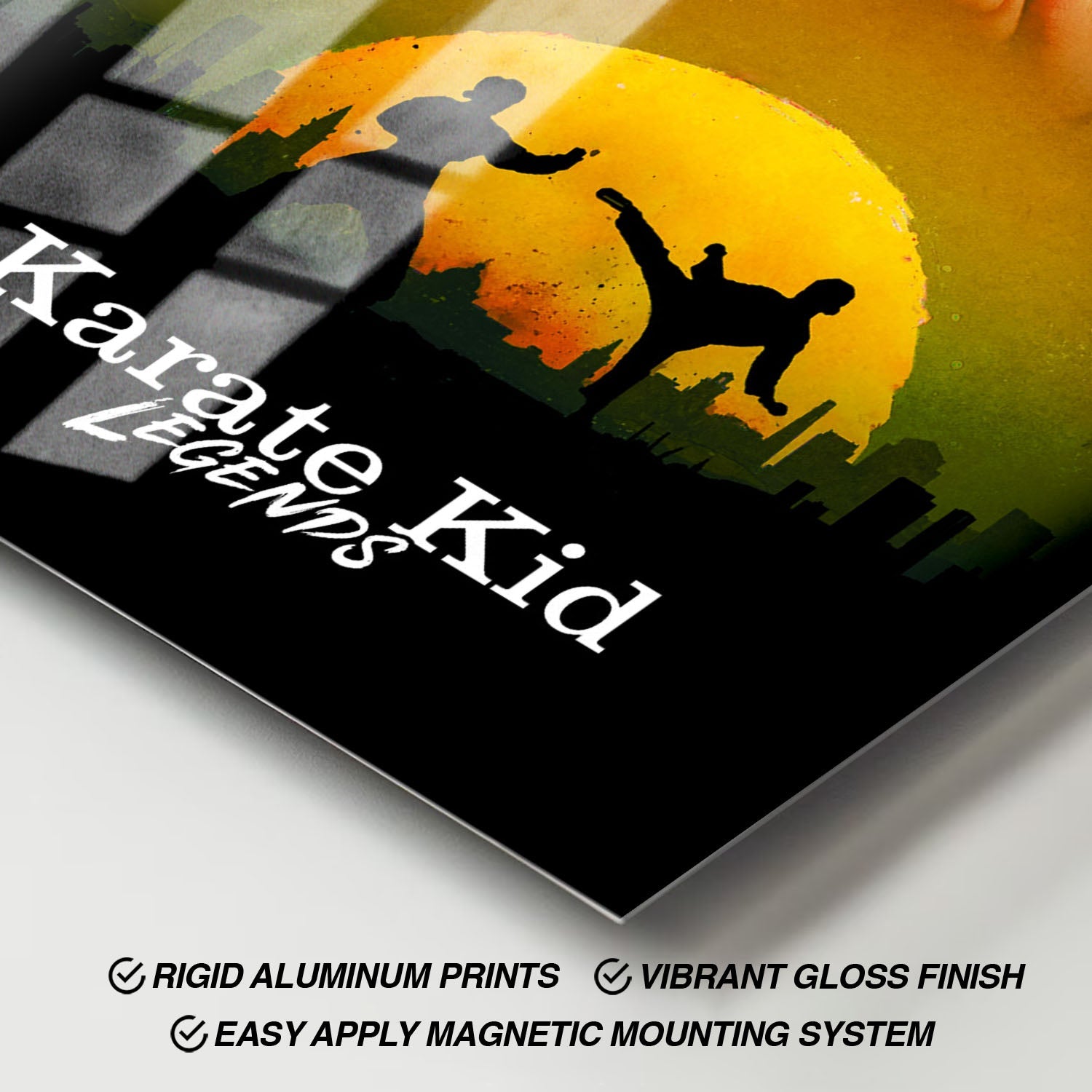 Flex Designs Metal Poster Karate Kid Legends Theatrical 11 x 17" Home Goods - Movie 2025 Movie Metal Poster