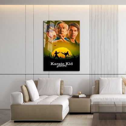 Flex Designs Metal Poster Karate Kid Legends Theatrical 16 x 24" Home Goods - Movie 2025 Movie Metal Poster