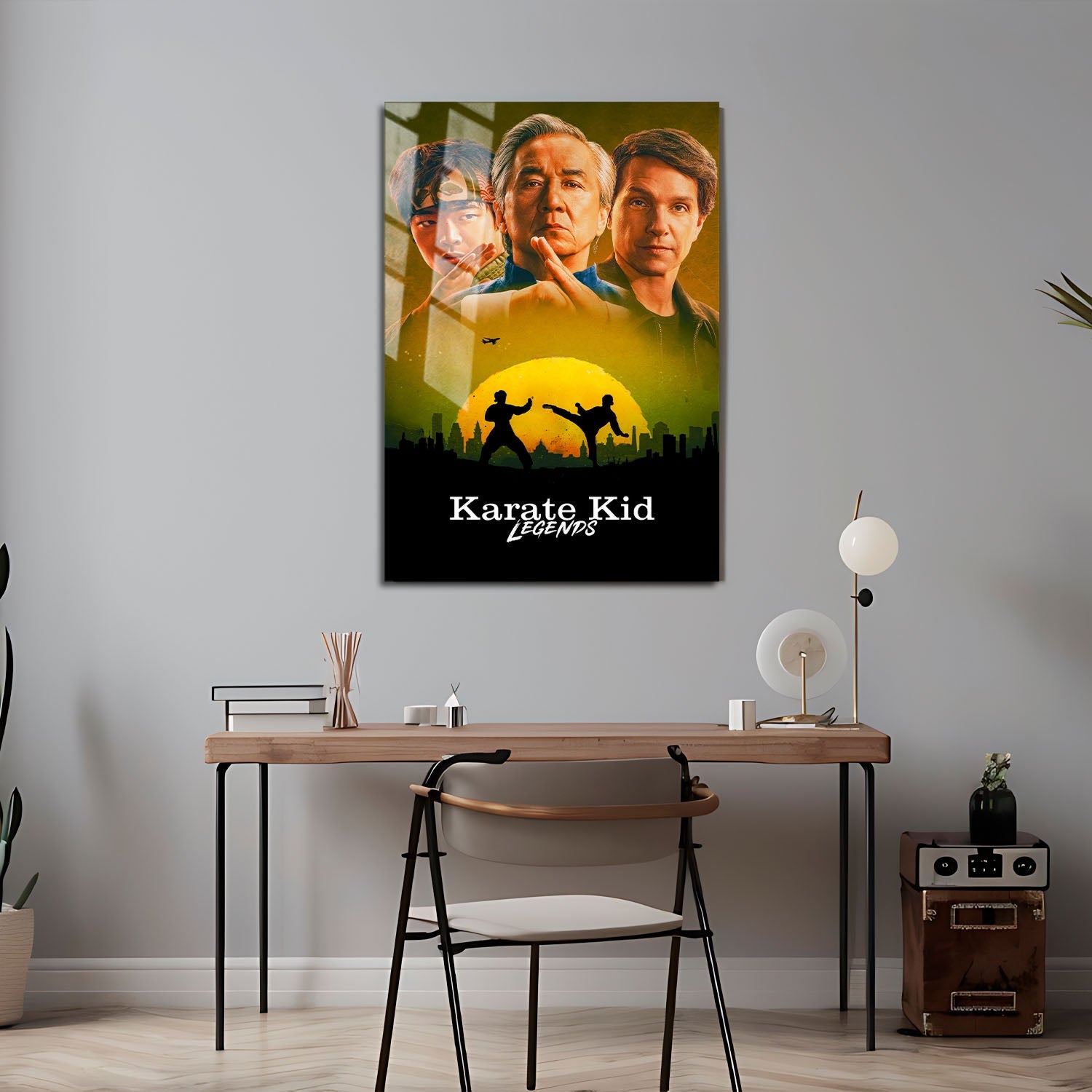 Flex Designs Metal Poster Karate Kid Legends Theatrical 5 x 7" Home Goods - Movie 2025 Movie Metal Poster