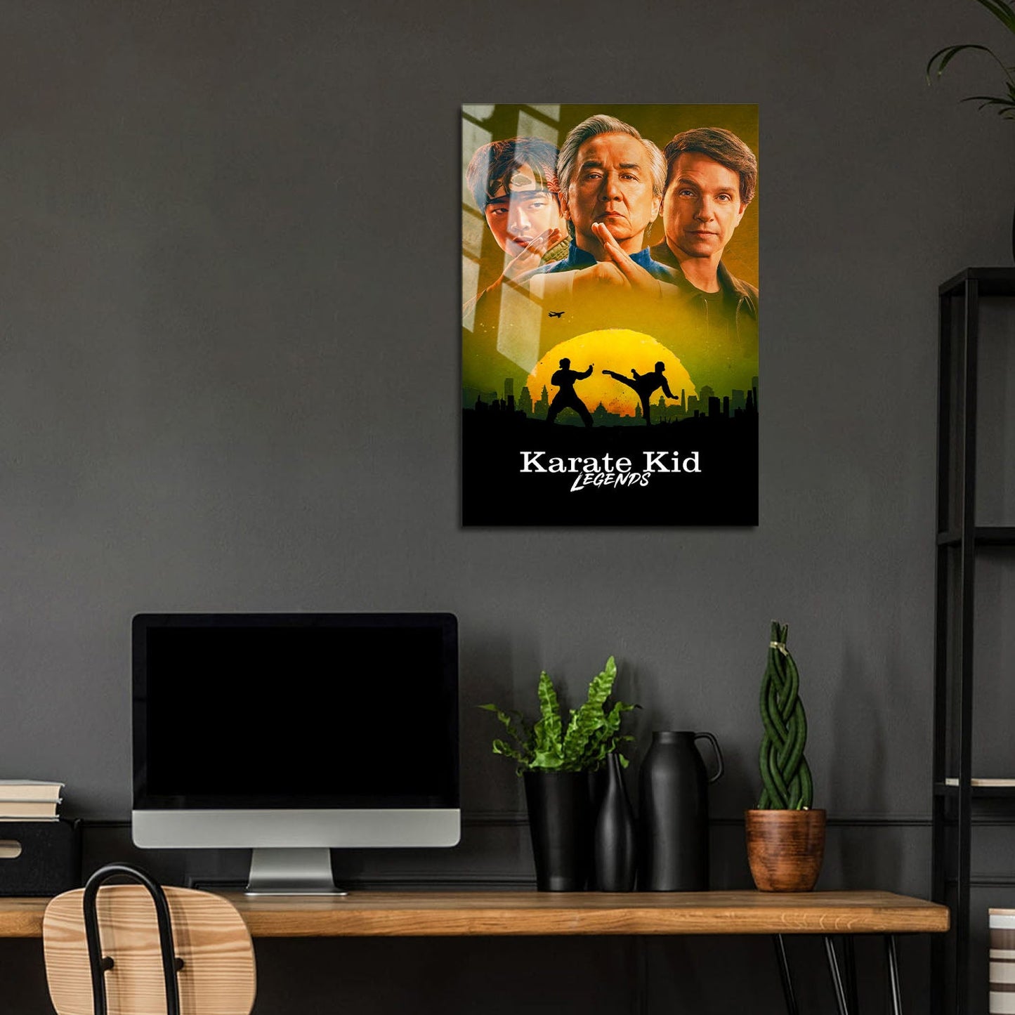 Flex Designs Metal Poster Karate Kid Legends Theatrical 24 x 36" Home Goods - Movie 2025 Movie Metal Poster