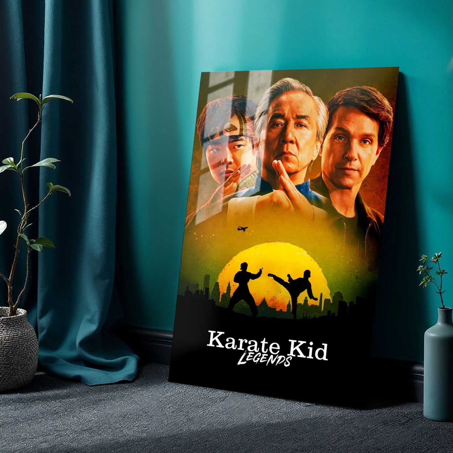 Flex Designs Metal Poster Karate Kid Legends Theatrical 24 x 36" Home Goods - Movie 2025 Movie Metal Poster
