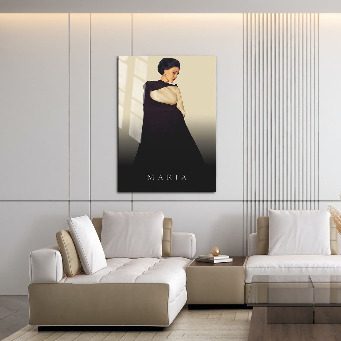 Flex Designs Metal Poster Maria 16 x 24" Home Goods - Movie 2024 Movie Metal Poster