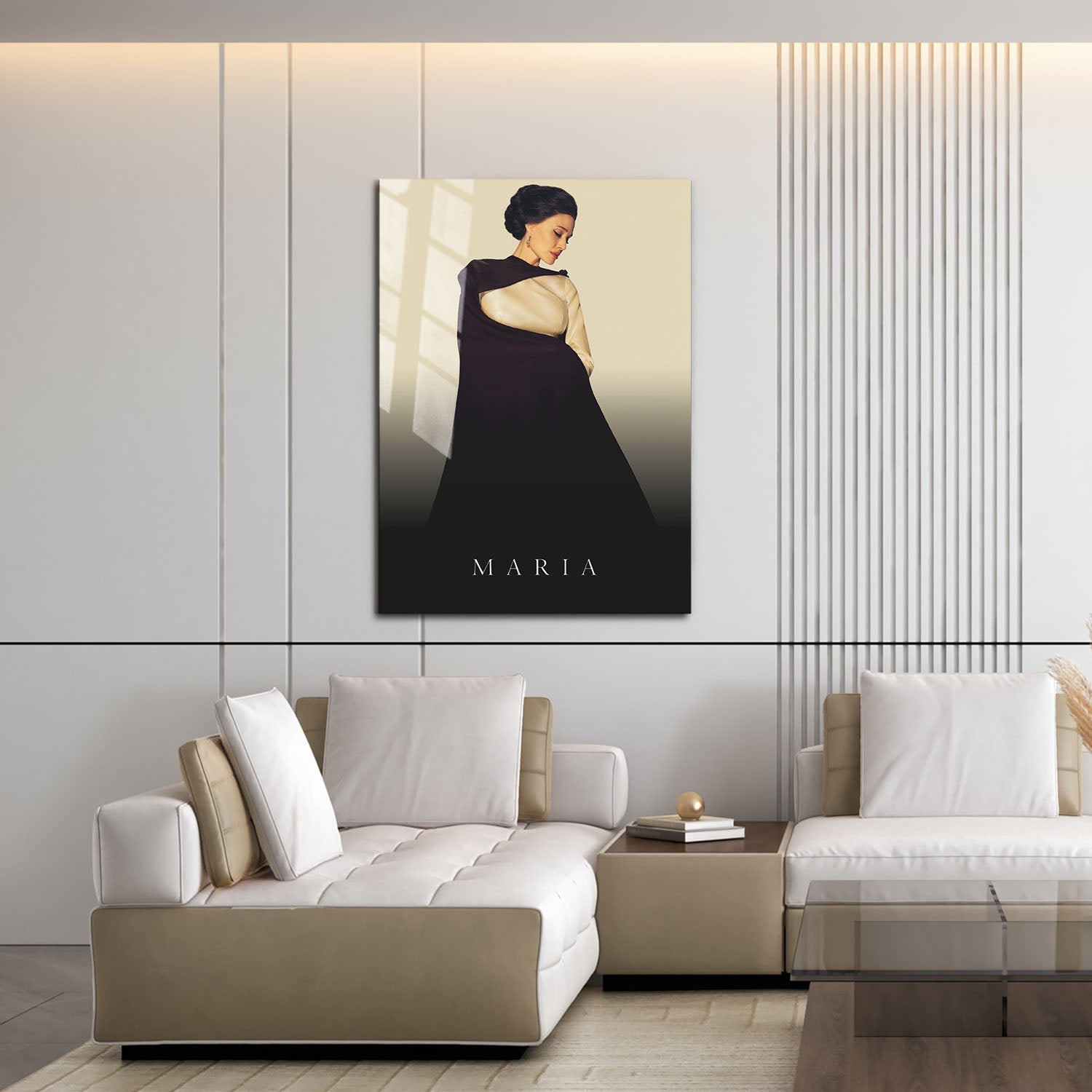 Flex Designs Metal Poster Maria 16 x 24" Home Goods - Movie 2024 Movie Metal Poster